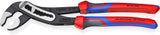 KNIPEX Wasserpumpenzange Alligator 180 mm mit Comfort-Griff und 9-fach Rastenverstellung
