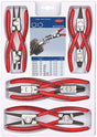 KNIPEX Sicherungsringzangensatz 8-teilig für Innen- und Außenringe 10-60 mm