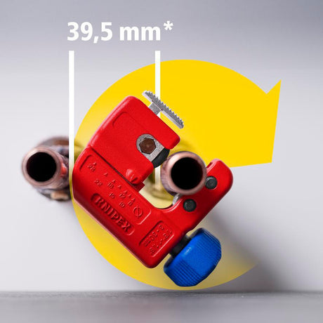 KNIPEX Rohrabschneider TubiX® S 3-30 mm – Für engste Räume & Edelstahl