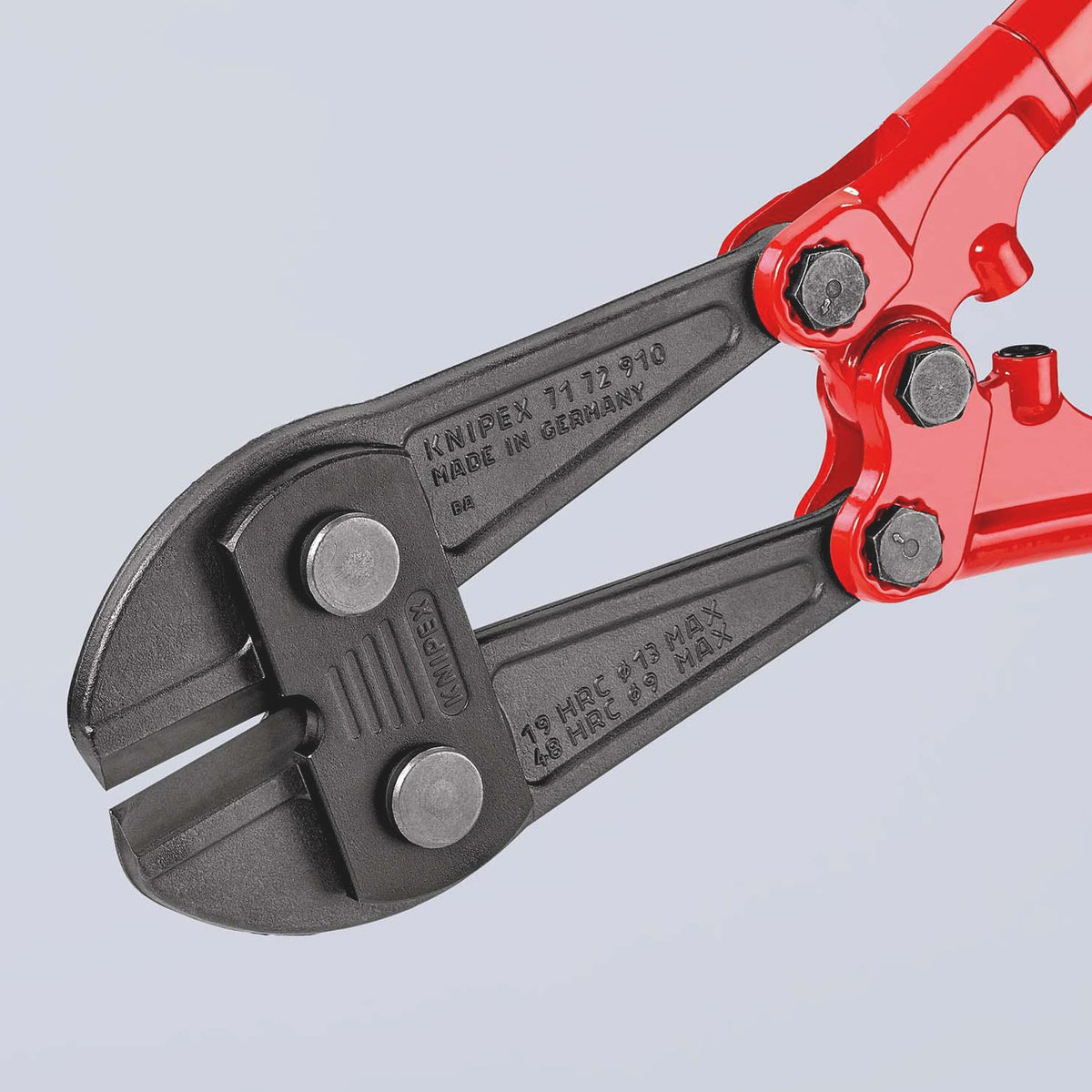KNIPEX Bolzenschneider 460 mm mit Mehrkomponenten-Hüllen – für harten Draht bis 5 mm