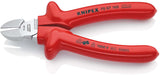 KNIPEX Seitenschneider VDE 160 mm – isoliert bis 1000 V, gehärtete Schneiden