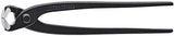 KNIPEX Monierzange 220 mm poliert schwarz atramentiert – Zum Verdrillen und Schneiden von Bindedraht