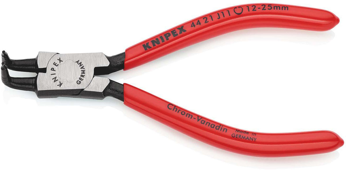 KNIPEX Sicherungsringzange J 01 für Innenringe in Bohrungen 8-13 mm, polierter Kopf