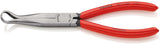 KNIPEX Mechanikerzange 200 mm Form 1 mit Kunststoffüberzug – gerade Spitze, DIN ISO 5745