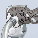 KNIPEX Zangenschlüssel 250 mm, Spannweite 52 mm, mit Kunststoffüberzug und Einstellskala