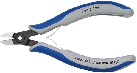 KNIPEX Präzisions-Elektronik-Seitenschneider 125 mm – Poliert, induktiv gehärtet, 59 g