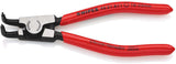 KNIPEX Außensicherungsringzange A 01 für Wellen 3-10 mm, 90° gewinkelt, 125 mm