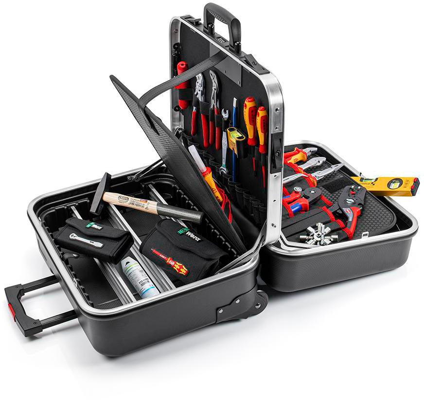 KNIPEX Werkzeugsortiment Big Twin Move Elektro 63-tlg. im Hartschalenkoffer für Elektriker