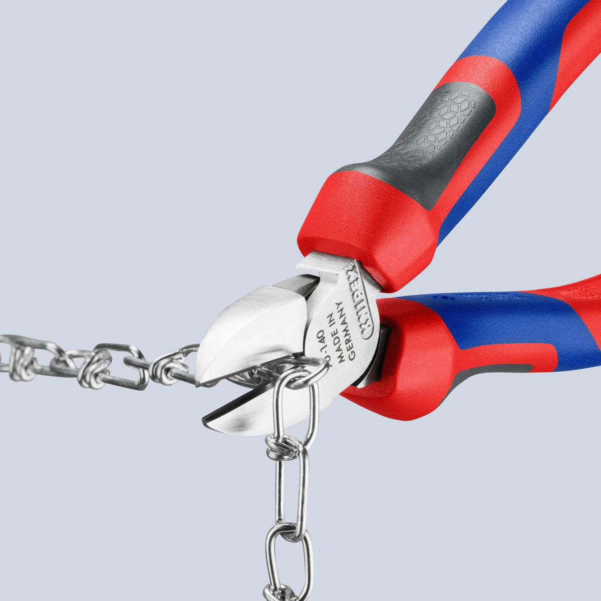 KNIPEX Seitenschneider 160 mm Comfort-Griff, verchromter Kopf, Vanadin-Elektrostahl