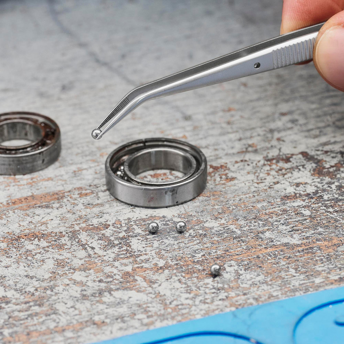 KNIPEX Präzisionspinzette 155 mm rostfrei antimagnetisch säurefest gerade
