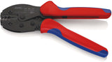KNIPEX Crimpzange PreciForce® 220 mm für 0,5–6 mm² – Einhandbedienung, Präzisionsprofile