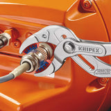 KNIPEX Syphon-/Connectorenzange L.250mm Spann-W.25-80mm schwarz atramentiert