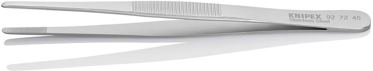 KNIPEX Präzisionspinzette 145 mm – rostfrei, antimagnetisch, säurefest, gerade Spitze 3,5 mm