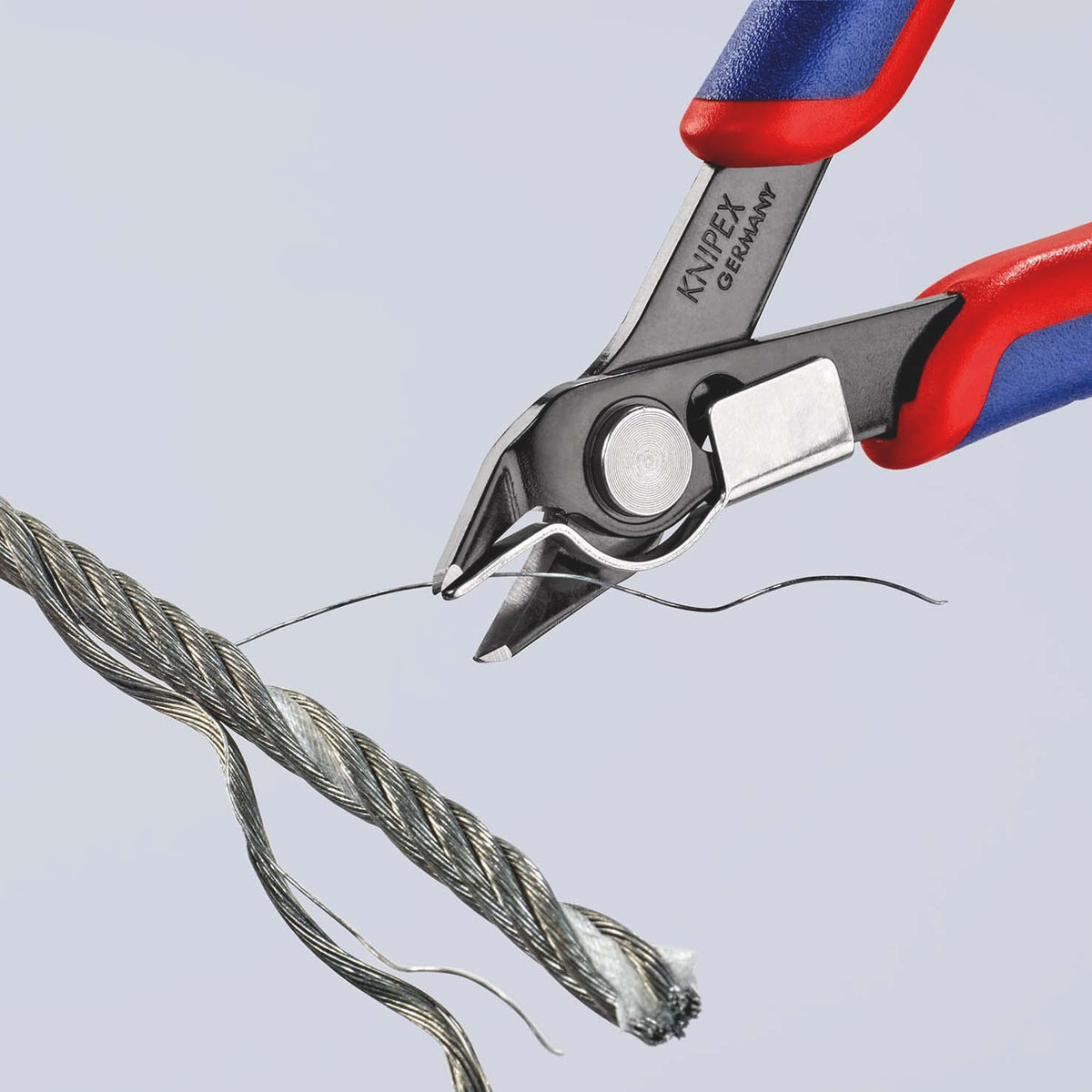 KNIPEX Elektronik-Seitenschneider Super-Knips® 125 mm – Präzisionszange für feinste Schneidarbeiten