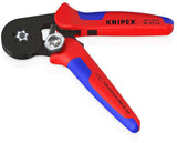 KNIPEX Aderendhülsenzange 180 mm selbsteinstellend 0,08–16 mm² – brünierter Kopf, Mehrkomponenten-Hüllen