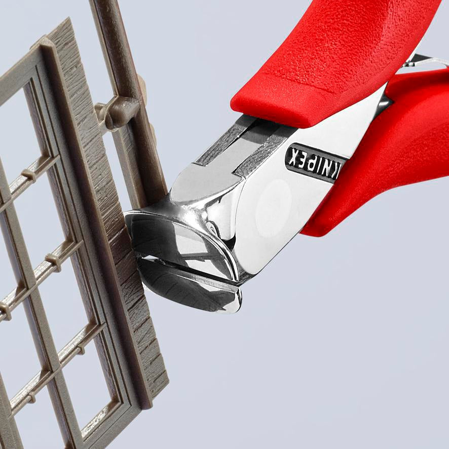 KNIPEX Elektronik-Vornschneider 115 mm Form 0 – Präzisionszange für feinste Schneidarbeiten