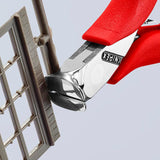 KNIPEX Elektronik-Vornschneider 115 mm Form 0 – Präzisionszange für feinste Schneidarbeiten