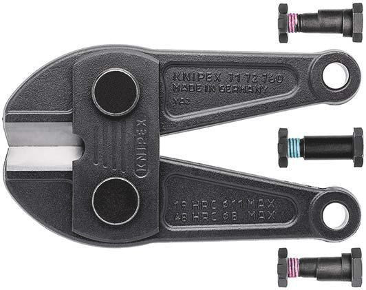 KNIPEX Ersatzmesserkopf für Bolzenschneider 460 mm – Komplett mit Schrauben