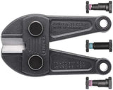 KNIPEX Ersatzmesserkopf für Bolzenschneider 460 mm – Komplett mit Schrauben