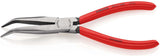 KNIPEX Mechanikerzange 200 mm Form 1 mit Kunststoffüberzug – gerade Spitze, DIN ISO 5745