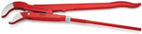 KNIPEX Rohrzange DIN 5234 S-Maul 245 mm Spannweite 0-35 mm für Rohre 1/2 Zoll