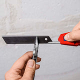 KNIPEX CutiX® Cuttermesser 18 mm Klingenbreite mit Klingenstabilisierung, Magnesiumgehäuse