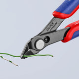 KNIPEX Elektronik-Seitenschneider Super-Knips® 125 mm – Präzisionszange für feinste Schneidarbeiten