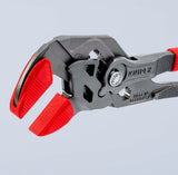 KNIPEX Zangenschlüssel 250 mm, Spannweite 52 mm, mit Kunststoffüberzug und Einstellskala