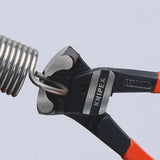 KNIPEX Bolzenvornschneider 200 mm, polierter Kopf, Kunststoffüberzug, Vanadin-Elektrostahl