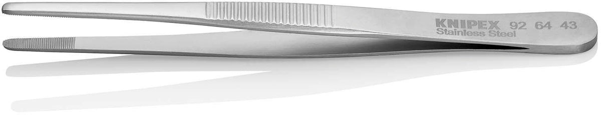 KNIPEX Präzisionspinzette 145 mm – rostfrei, antimagnetisch, säurefest, gerade Spitze 3,5 mm