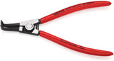 KNIPEX Außensicherungsringzange A 01 für Wellen 3-10 mm, 90° gewinkelt, 125 mm