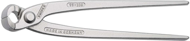 KNIPEX Monierzange 220 mm – Verdrillen und Schneiden von Bindedraht in einem Arbeitsgang