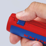KNIPEX Abmantelungswerkzeug TwistCut 100 mm für Wellrohre und Litzen 0,2–4 mm²