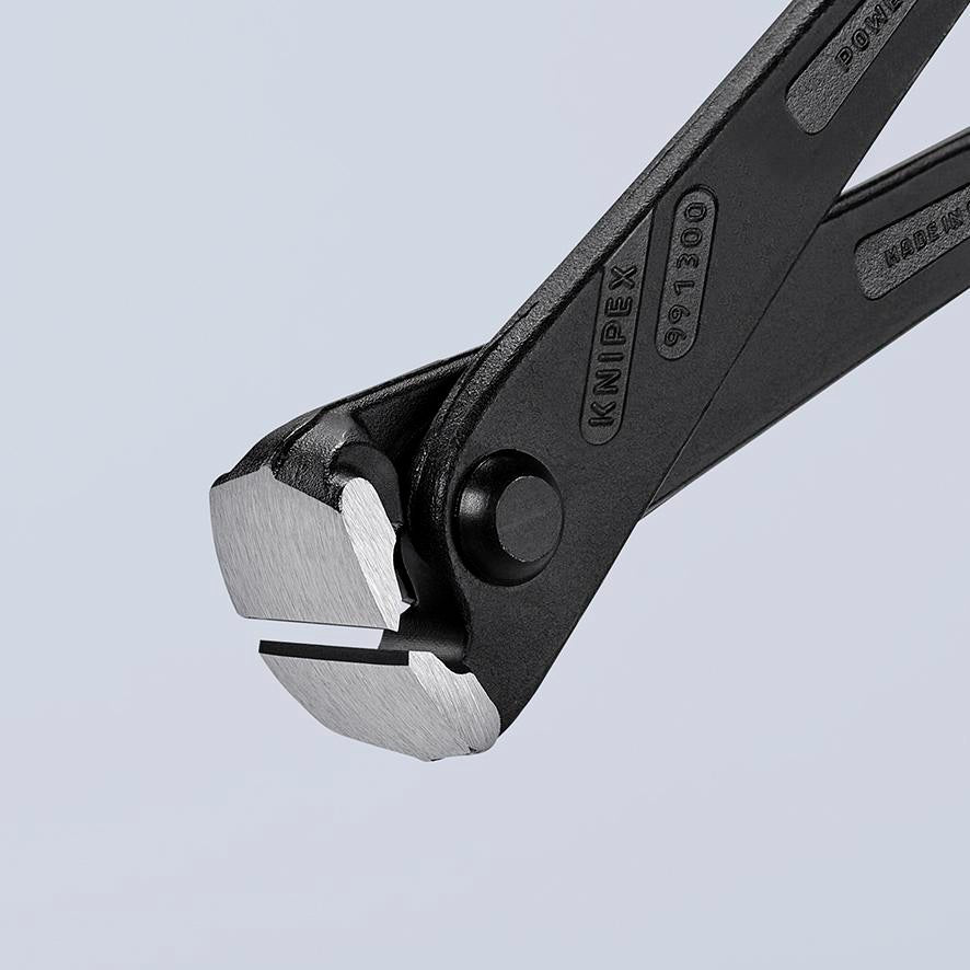 KNIPEX Kraftmonierzange 300 mm – 25 % Kraftersparnis, polierter Kopf, Kunststoffüberzug