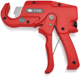 KNIPEX Rohrschneider für Kunststoffrohre Ø 6-35 mm, 185 mm, Aluminium-Druckguss