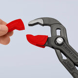 KNIPEX Schonbacken für Wasserpumpenzange 180 mm – 3 Paar Kunststoff-Schutzbacken