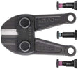 KNIPEX Ersatzmesserkopf für Bolzenschneider 460 mm – Komplett mit Schrauben
