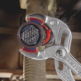 KNIPEX Syphon-/Connectorenzange L.250mm Spann-W.25-80mm schwarz atramentiert