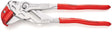 KNIPEX Fliesenlochzange 250 mm aus Chrom-Vanadium-Stahl mit Kunststoffüberzug
