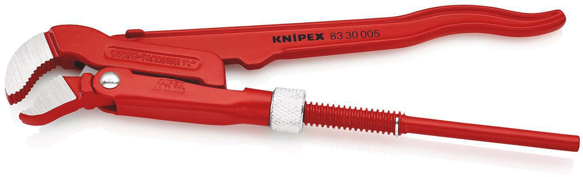 KNIPEX Rohrzange DIN 5234 S-Maul 245 mm Spannweite 0-35 mm für Rohre 1/2 Zoll