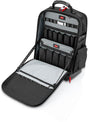 KNIPEX Werkzeugrucksack Modular X18 – 21 Haltelaschen, 37 Taschen, 15 kg Tragfähigkeit, Recycling-Nylon