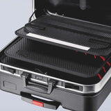 KNIPEX Werkzeugkoffer Big Basic Move Leerkoffer mit Trolly-Funktion und variabler Bestückung
