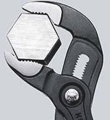 KNIPEX Cobra® Wasserpumpenzange 180 mm, Spannweite 36 mm, verchromt, Kunststoffüberzug