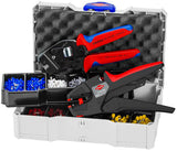 KNIPEX Aderendhülsensortiment 1252-tlg. 0,50-10,00 mm² mit Automatik-Abisolierzange im Systainer
