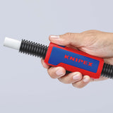 KNIPEX Abmantelungswerkzeug TwistCut 100 mm für Wellrohre und Litzen 0,2–4 mm²