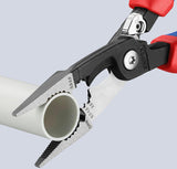 KNIPEX Elektroinstallationszange 200 mm Comfort-Griff – 6-in-1 Werkzeug für die Elektroinstallation