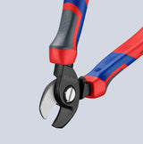 KNIPEX Kabelschere 165 mm mit Comfort-Griff – präziser Schnitt für Kupfer- und Alukabel