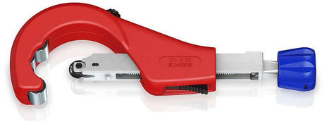 KNIPEX Rohrabschneider TubiX® 6-35 mm – QuickLock-Einhandschnellfixierung für Kupfer, Messing, Edelstahl