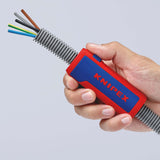 KNIPEX Abmantelungswerkzeug TwistCut 100 mm für Wellrohre und Litzen 0,2–4 mm²