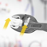 KNIPEX TwinGrip Frontgreifzange 200 mm – Robuste Zange mit Front- und Seitengreif-Funktion